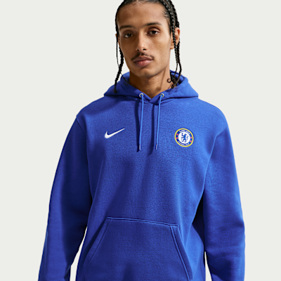 Chelsea F.C. Club Men's Nike Football Pullover Hoodie. Nike RO